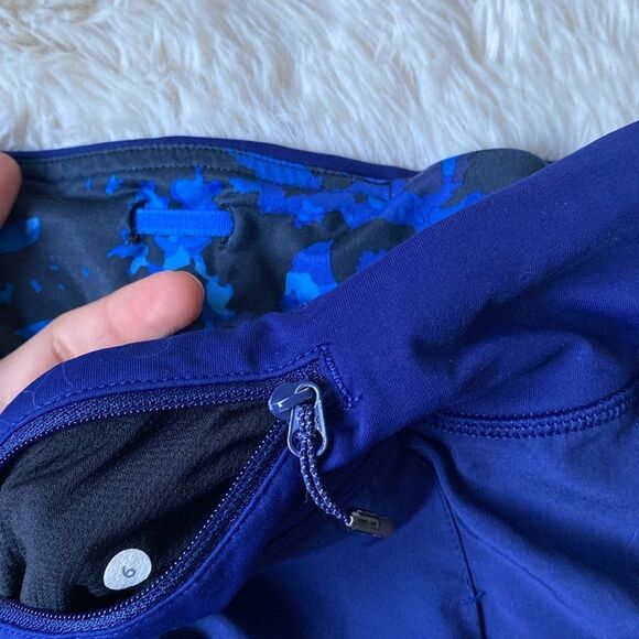 Lululemon Navy Blue Tiered Tennis Skort - Picture 4 of 4